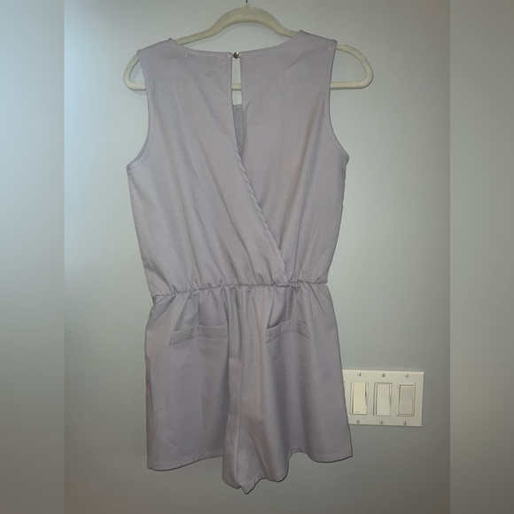 Dusty Purple Romper - Picture 2 of 3